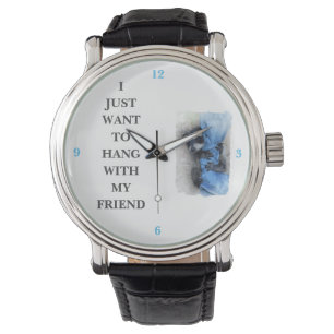 Der Waschbär  Armbanduhr