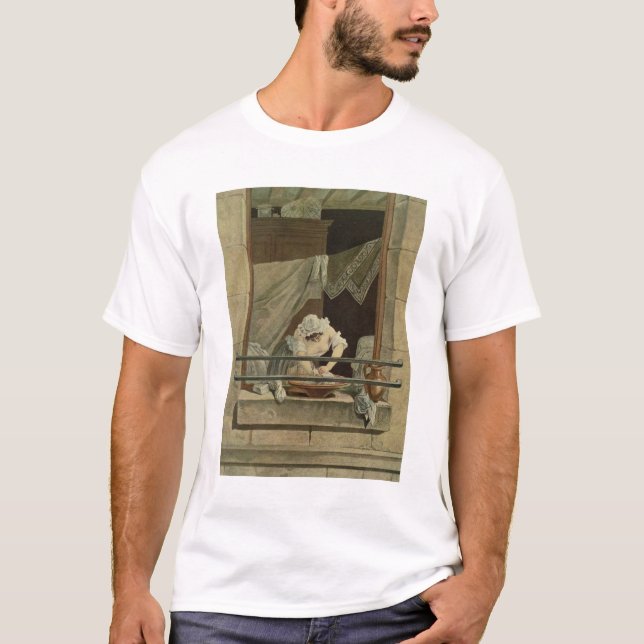 Der Washerwoman, graviert von J. Laurent Julien T-Shirt (Vorderseite)