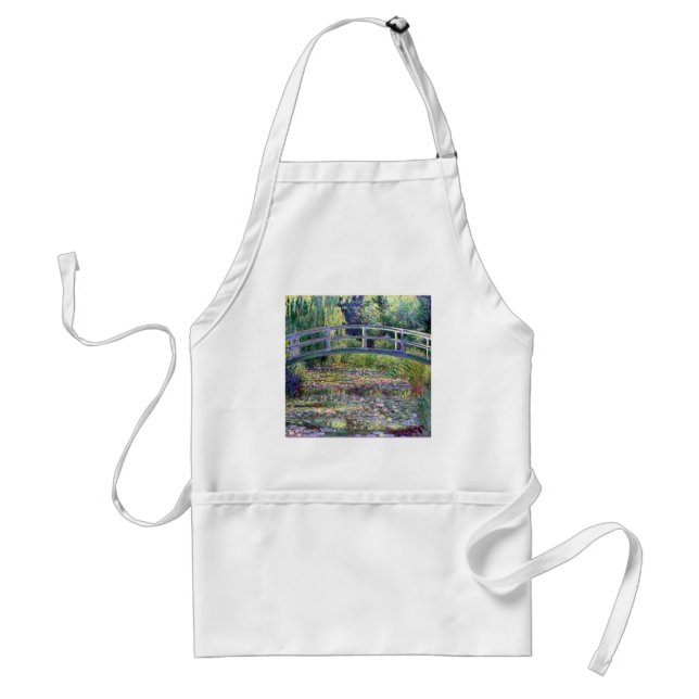 Der Wasser-Lilien-Teich durch Claude Monet Schürze (Vorne)