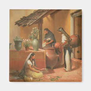 Der Wasser-Platz (Tortugo) Magnet
