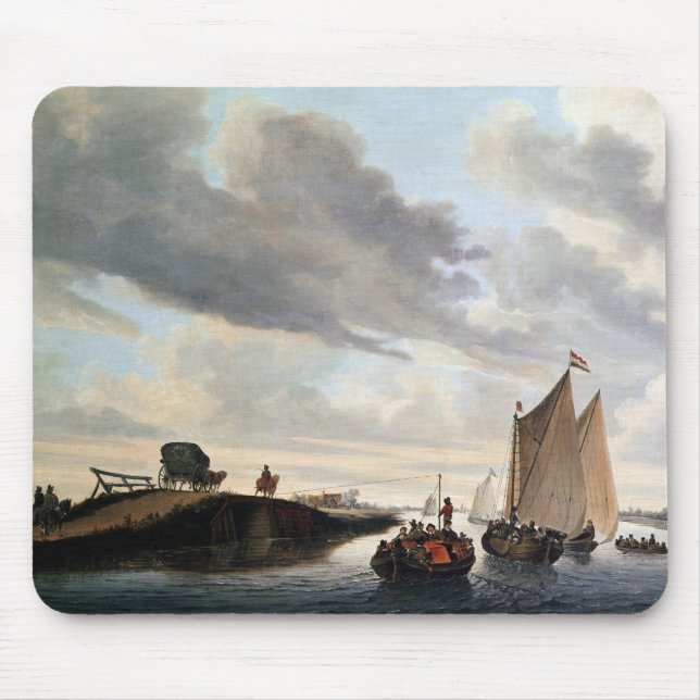 Der Wasser-Zug Mousepad (Vorne)