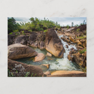 Der Wasserfall am Pine Ridge Postkarte