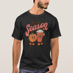 Der Wasserfall der Kürbiskuppe zeigt die Herbstrei T-Shirt