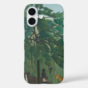 Der Wasserfall von Henri Rousseau, Vintage Fine Ar iPhone 16 Hülle
