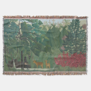 Der Wasserfall von Henri Rousseau, Vintage Fine Ar Decke