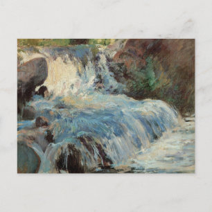 Der Wasserfall von Twachtman, Vintage-Impressionis Postkarte