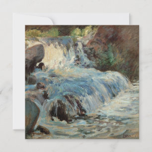 Der Wasserfall von Twachtman, Vintager Impressioni