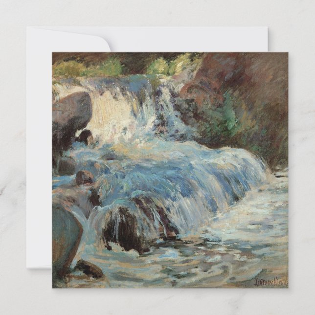 Der Wasserfall von Twachtman, Vintager Impressioni (Vorderseite)