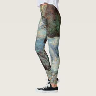 Der Wasserfall von Twachtman, Vintager Impressioni Leggings