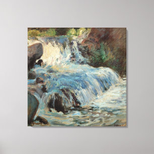 Der Wasserfall von Twachtman, Vintager Impressioni Leinwanddruck