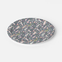 Der Wasserfarbenurlaub Nutcracker Pappteller