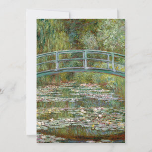 Der Wasserlily-Teich   Claude Monet Card