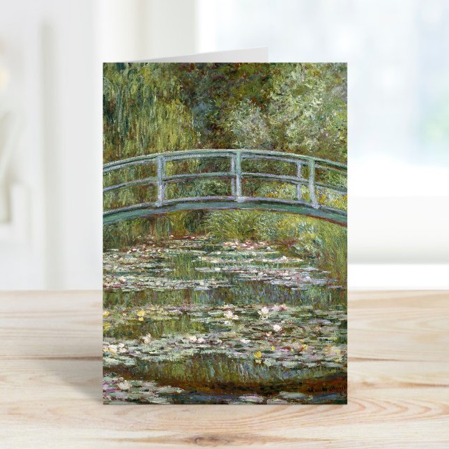 Der Wasserlily-Teich | Claude Monet Card Karte (Von Creator hochgeladen)
