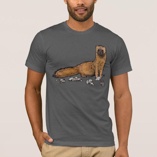 Der Weasel - ich erhalte ES! T-Shirt (Vorderseite)