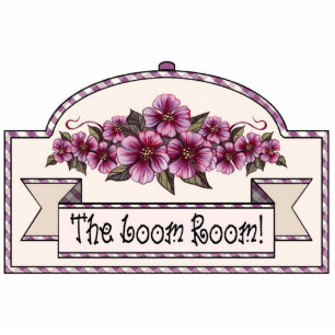 "Der Webstuhl-Raum" - dekoratives Zeichen - 29 Fotoskulptur Ornament