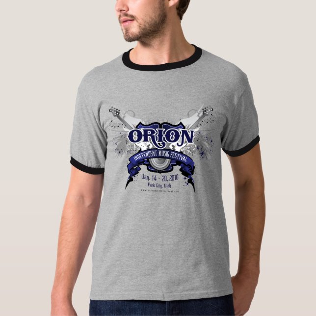 Der Wecker der ORIONS-Logo-Männer T-Shirt (Vorderseite)