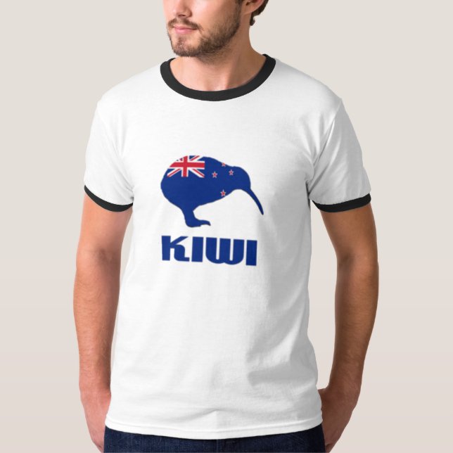 Der Wecker-Shirt der Neuseeland-Kiwi-Männer T-Shirt (Vorderseite)