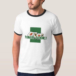 Der Wecker-t des Poker-Süchtigen T-Shirt