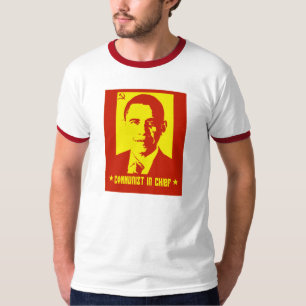 Der Wecker-T - Shirt Antimänner Obama