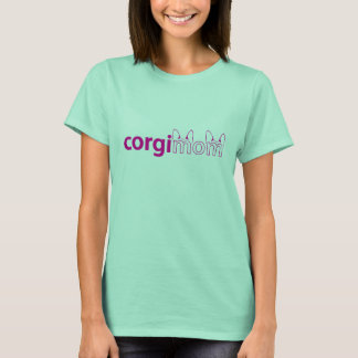 Der Wecker-T-Shirt der Corgi-Mama-Frauen T-Shirt