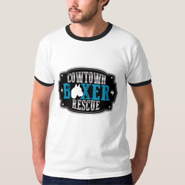 Der Wecker-T - Shirt der Cowtown (Vorderseite)
