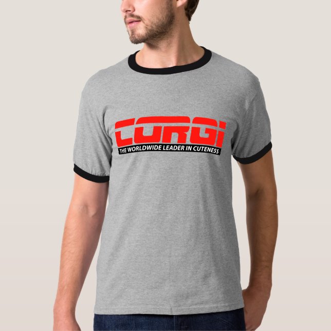 Der Wecker-T - Shirt der ESPN Corgi-Männer (Vorderseite)