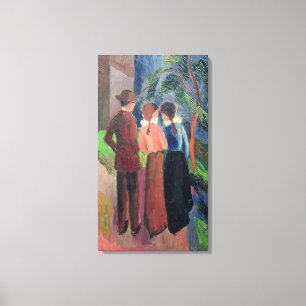 Der Weg 1914 Leinwanddruck