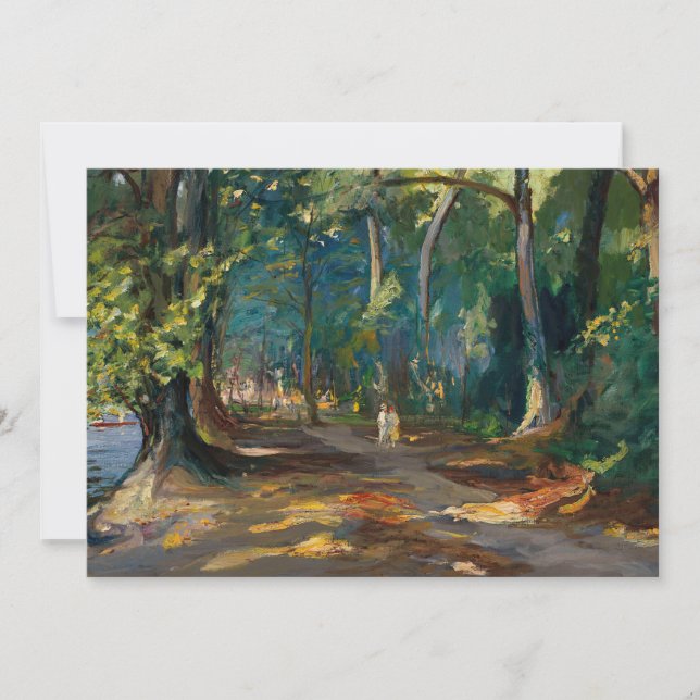 Der Weg am Fluss | Sir John Lavery (Vorderseite)