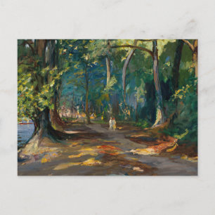 Der Weg am Fluss   Sir John Lavery Postkarte