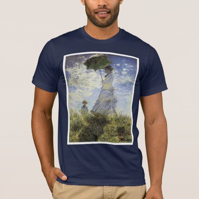 Der Weg, Dame mit einem Sonnenschirm T-Shirt (Vorderseite)