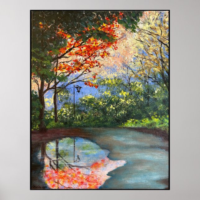 Der Weg der akademischen Kunst Poster (Vorne)