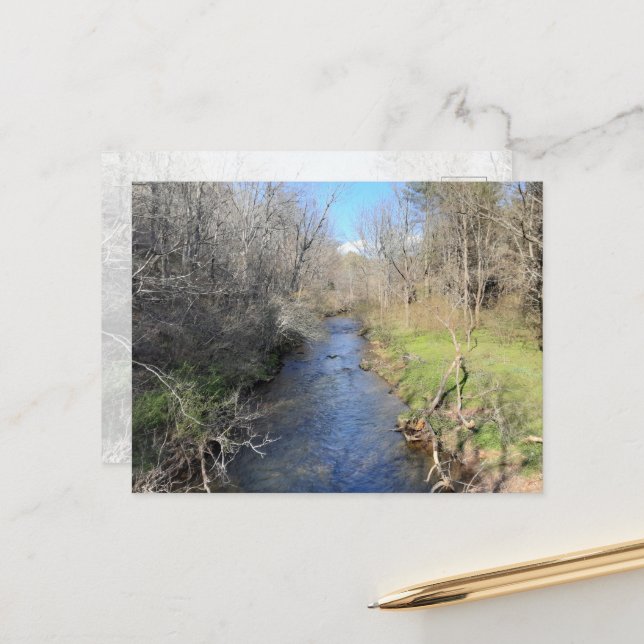 Der Weg der Appalachen Postkarte (Vorderseite/Rückseite Beispiel)