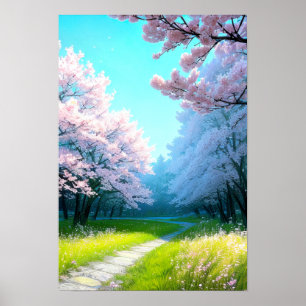 Der Weg der Blüten, Alley von Sakuras Poster