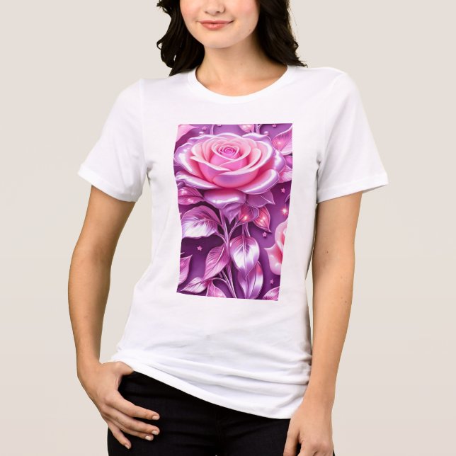 Der Weg der Möglichkeiten Tri-Blend Shirt (Vorderseite)