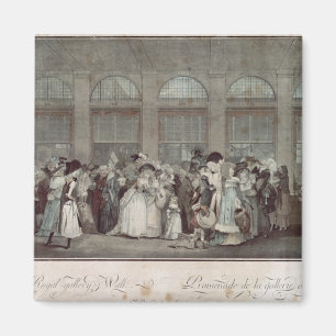 Der Weg der Palais Royal-Galerie, 1787 Magnet