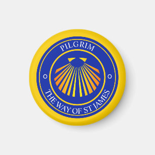 Der Weg der St. James Pilger Magnet