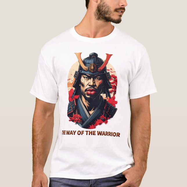Der Weg des Kriegers – Samurai-Geist T-Shirt (Vorderseite)