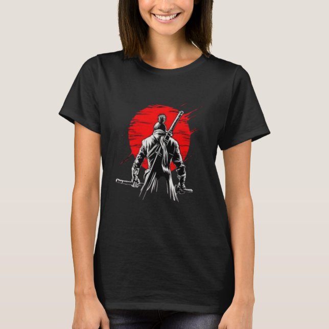 DER WEG DES SCHWERPUNKTS SAMURAI 4 T-Shirt (Vorderseite)
