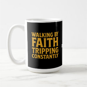 Der Weg durch den Glauben und das stetig witzige Z Kaffeetasse