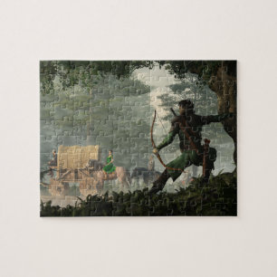 Der Weg durch den Sherwood-Wald Puzzle
