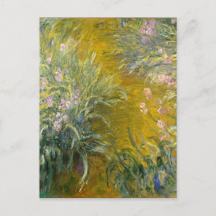 Der Weg durch die Iren - Claude Monet Postkarte