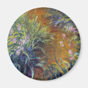 Der Weg durch die Iren von Claude Monet Magnet