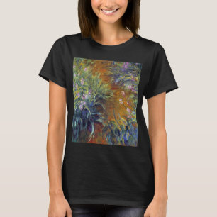 Der Weg durch die Schwertlilien von Claude Monet T-Shirt