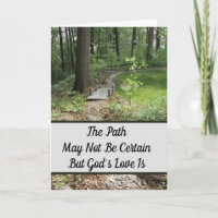 Der Weg - im Inneren verblasst