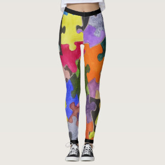 Der Weg-Leggings des Autismus Leggings