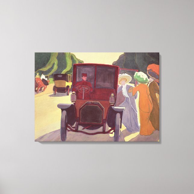 Der Weg mit Acacias, 1908 Leinwanddruck (Vorderseite)