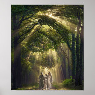 Der Weg nach Emmaus. Poster