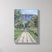 Der Weg nach Evordes (von Ferdinand Hodler)