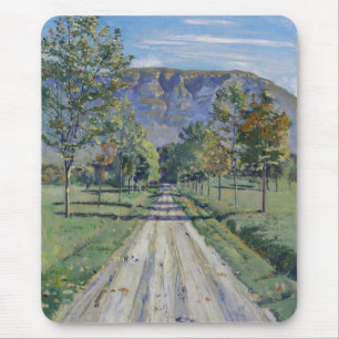 Der Weg nach Evordes (von Ferdinand Hodler) Mousepad