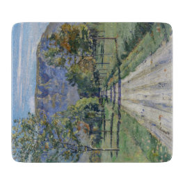 Der Weg nach Evordes (von Ferdinand Hodler) Schneidebrett